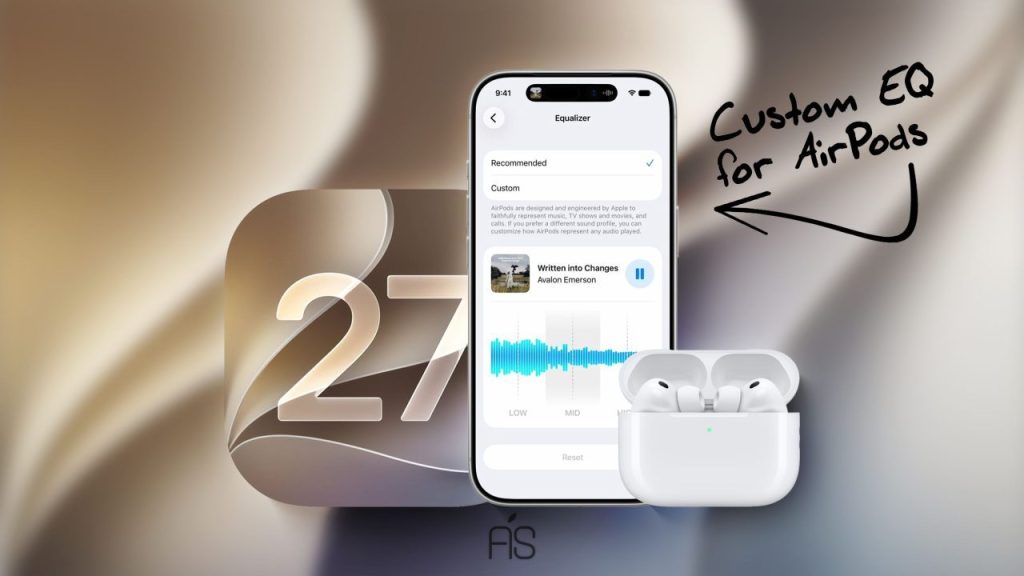 رابط کاربری تنظیمات ایرپاد در iOS 27 با قابلیت‌های جدید