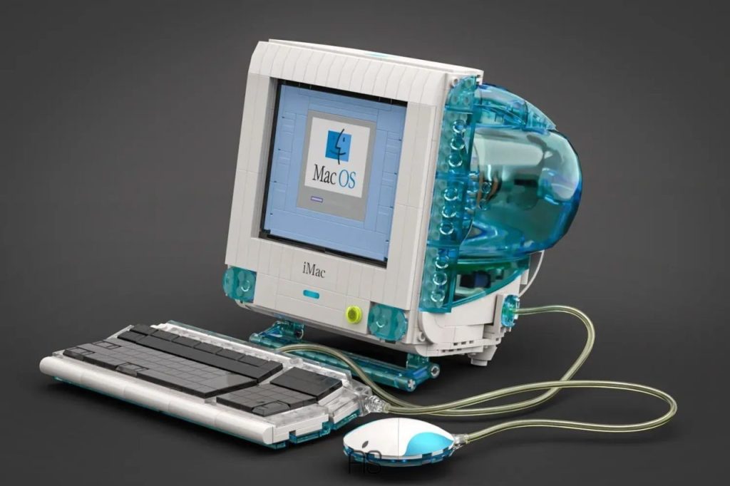 بازسازی iMac G3 با قطعات نیمه شفاف لگو